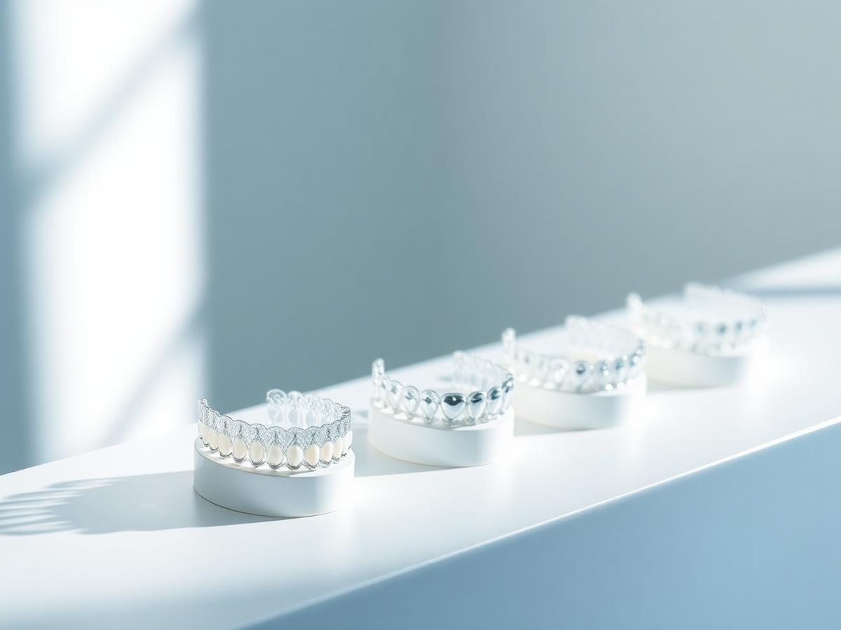 Dental crowns showcase